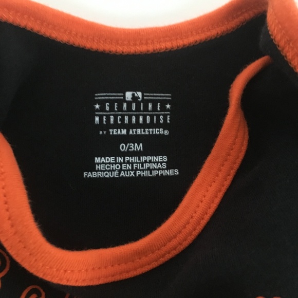 Baltimore Orioles Baby Girl One Piece - Picture 3 of 4